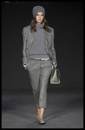 . 17 02 2017. London, United Kingdom. DAKS show on opening day of London Fashion Week for Autumn Winter 2017.  xStephenxLockx xi-Imagesx IIM-14414-0007