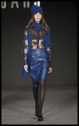 . 17 02 2017. London, United Kingdom. DAKS show on opening day of London Fashion Week for Autumn Winter 2017.  xStephenxLockx xi-Imagesx IIM-14414-0011