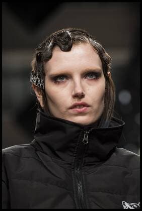 . 17 02 2017. London, United Kingdom. Models walk the catwalk at the Ashley Williams show on the opening day of London Fashion Week 2017 at 180 The Strand, London, UK.  xBenxStevensx xi-Imagesx IIM-14419-0014