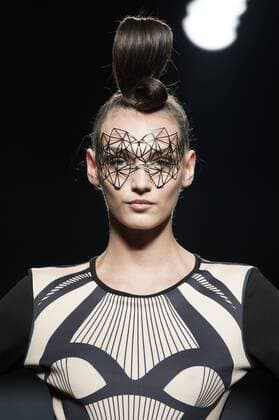 Deimante Misiunaite bei der Maya Hansen Fashion Show auf der Mercedes-Benz Fashion Week Madrid Autumn Winter 2017. Madrid, 17.02.2017 Deimante Misiunaite  Foto:xDyDxFotografosx xFuturexImage