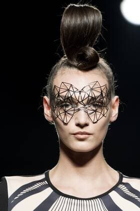 Deimante Misiunaite bei der Maya Hansen Fashion Show auf der Mercedes-Benz Fashion Week Madrid Autumn Winter 2017. Madrid, 17.02.2017 Deimante Misiunaite  Foto:xDyDxFotografosx xFuturexImage