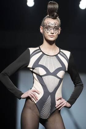 Deimante Misiunaite bei der Maya Hansen Fashion Show auf der Mercedes-Benz Fashion Week Madrid Autumn Winter 2017. Madrid, 17.02.2017 Deimante Misiunaite  Foto:xDyDxFotografosx xFuturexImage
