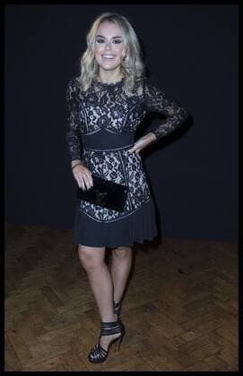 . 17 02 2017. London, United Kingdom. Tallia Storm at the PPQ show at London Fashion Week for Autumn Winter 2017  xStephenxLockx xi-Imagesx IIM-14421-0002