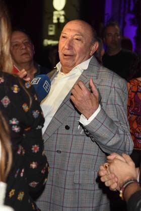Francis Montesinos at the frontrow of the Francis Montesinos fashion show of Mercedes Benz Fashion Week Madrid 2017.  DiegoxPuerta