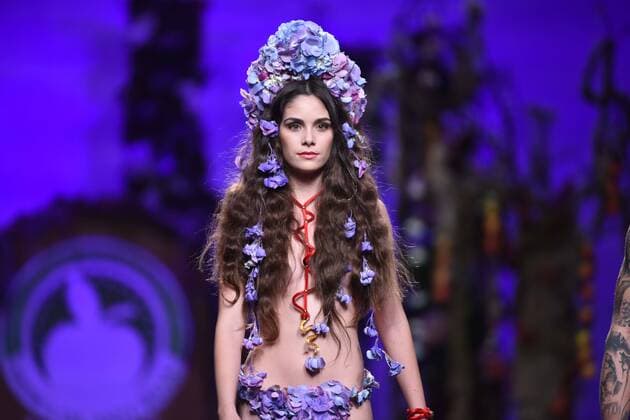 Francis Montesinos fashion show of Mercedes Benz Fashion Week Madrid 2017.  DiegoxPuerta