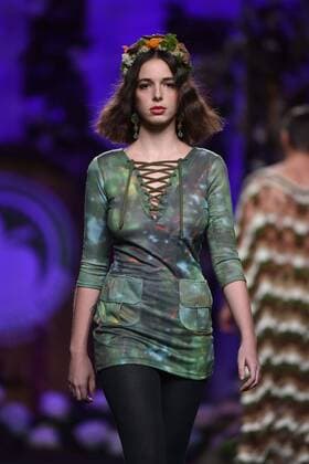 Francis Montesinos fashion show of Mercedes Benz Fashion Week Madrid 2017.  DiegoxPuerta