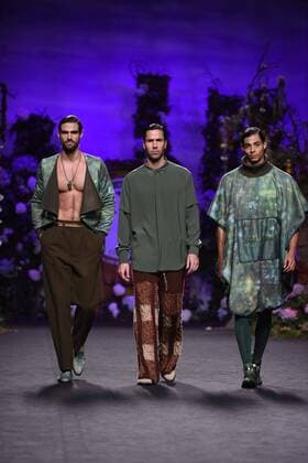 Francis Montesinos fashion show of Mercedes Benz Fashion Week Madrid 2017.  DiegoxPuerta