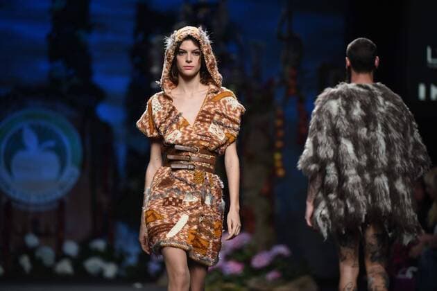 Francis Montesinos fashion show of Mercedes Benz Fashion Week Madrid 2017.  DiegoxPuerta