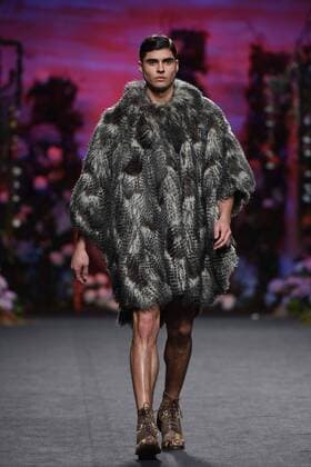 Francis Montesinos fashion show of Mercedes Benz Fashion Week Madrid 2017.  DiegoxPuerta