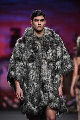 Francis Montesinos fashion show of Mercedes Benz Fashion Week Madrid 2017.  DiegoxPuerta