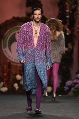 Francis Montesinos fashion show of Mercedes Benz Fashion Week Madrid 2017.  DiegoxPuerta