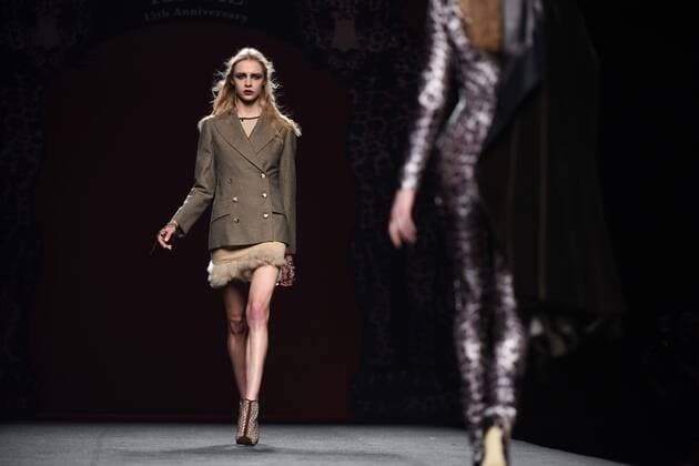 Ion Fiz fashion show at Mercedes Benz Fashion Week Madrid 2017.  DiegoxPuerta