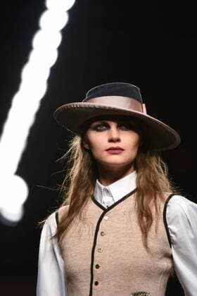 Ion Fiz fashion show at Mercedes Benz Fashion Week Madrid 2017.  DiegoxPuerta