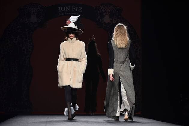 Ion Fiz fashion show at Mercedes Benz Fashion Week Madrid 2017.  DiegoxPuerta