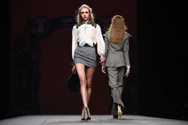 Ion Fiz fashion show at Mercedes Benz Fashion Week Madrid 2017.  DiegoxPuerta