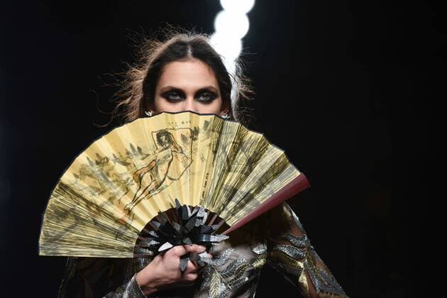 Ion Fiz fashion show at Mercedes Benz Fashion Week Madrid 2017.  DiegoxPuerta