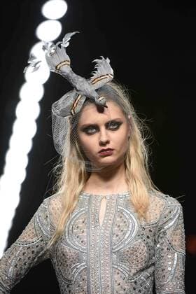 Ion Fiz fashion show at Mercedes Benz Fashion Week Madrid 2017.  DiegoxPuerta