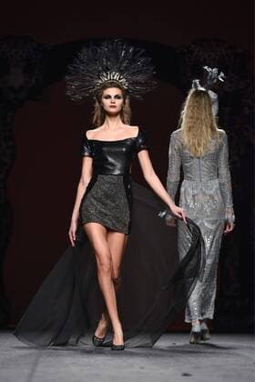 Ion Fiz fashion show at Mercedes Benz Fashion Week Madrid 2017.  DiegoxPuerta