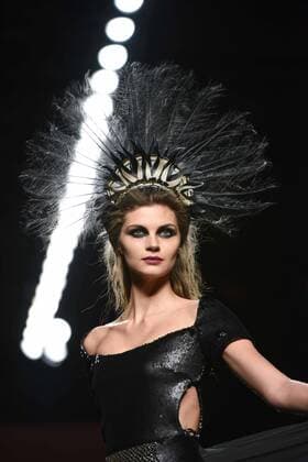 Ion Fiz fashion show at Mercedes Benz Fashion Week Madrid 2017.  DiegoxPuerta
