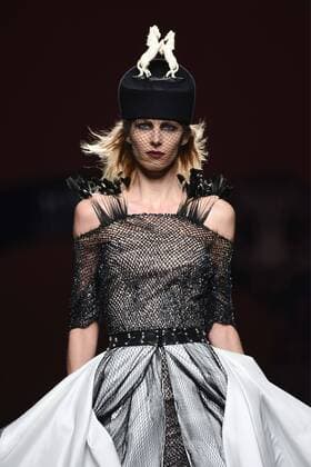 Ion Fiz fashion show at Mercedes Benz Fashion Week Madrid 2017.  DiegoxPuerta