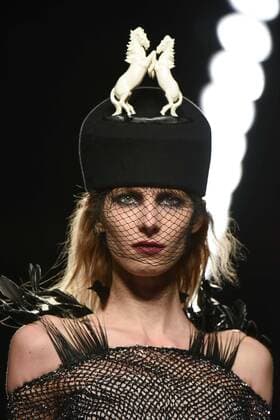 Ion Fiz fashion show at Mercedes Benz Fashion Week Madrid 2017.  DiegoxPuerta