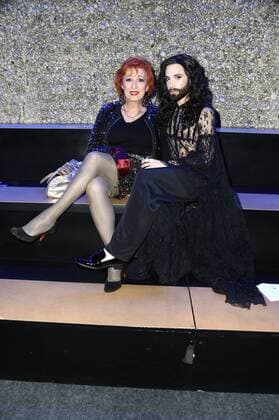 Zazie de Paris und Conchita Wurst bei der Verleihung des 31. Teddy Award im Rahmen der Berlinale 2017 67. Internationale Filmfestspiele Berlin im Haus der Berliner Festspiele. Berlin, 17.02.2017 Foto:xH.xWestx xFuturexImage