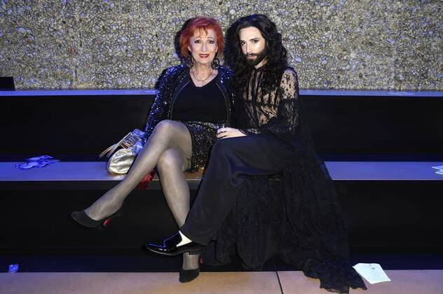 Zazie de Paris und Conchita Wurst bei der Verleihung des 31. Teddy Award im Rahmen der Berlinale 2017 67. Internationale Filmfestspiele Berlin im Haus der Berliner Festspiele. Berlin, 17.02.2017 Foto:xH.xWestx xFuturexImage
