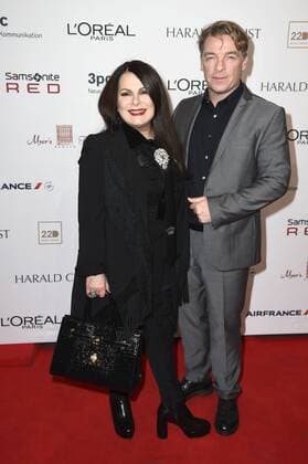 Marianne Rosenberg und Andre Eisermann bei der Verleihung des 31. Teddy Award im Rahmen der Berlinale 2017 67. Internationale Filmfestspiele Berlin im Haus der Berliner Festspiele. Berlin, 17.02.2017 Foto:xH.xWestx xFuturexImage
