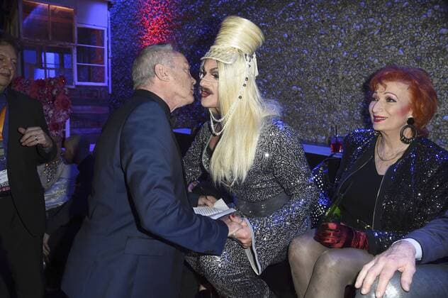 Udo Kier, Gloria Viagra und Zazie de Paris bei der Verleihung des 31. Teddy Award im Rahmen der Berlinale 2017 67. Internationale Filmfestspiele Berlin im Haus der Berliner Festspiele. Berlin, 17.02.2017 Foto:xH.xWestx xFuturexImage
