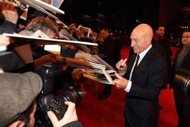 Patrick Stewart bei der Logan Film Premiere im Rahmen der 67. Internationale Filmfestspiele Berlin Berlinale am 17.02.2017 in Berlin Berlinale 2017- Logan Filmpremiere 
