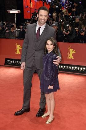 Hugh Jackman und Dafne Keen bei der Premiere von Logan - The Wolverine auf der Berlinale 2017 67. Internationale Filmfestspiele Berlin im Berlinale Palast. Berlin, 17.02.2017 Foto:xF.xKernx xFuturexImage
