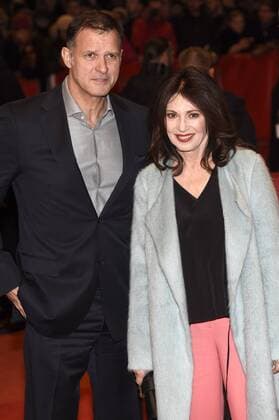 Heiko Kiesow und Iris Berben bei der Premiere von Logan - The Wolverine auf der Berlinale 2017 67. Internationale Filmfestspiele Berlin im Berlinale Palast. Berlin, 17.02.2017 Foto:xC.xNiehausx xFuturexImage