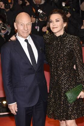 Patrick Stewart mit Gattin Sunny Ozell bei der Premiere von Logan - The Wolverine auf der Berlinale 2017 67. Internationale Filmfestspiele Berlin im Berlinale Palast. Berlin, 17.02.2017 Foto:xC.xNiehausx xFuturexImage
