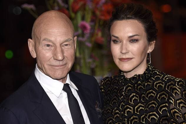 Patrick Stewart mit Gattin Sunny Ozell bei der Premiere von Logan - The Wolverine auf der Berlinale 2017 67. Internationale Filmfestspiele Berlin im Berlinale Palast. Berlin, 17.02.2017 Foto:xC.xNiehausx xFuturexImage