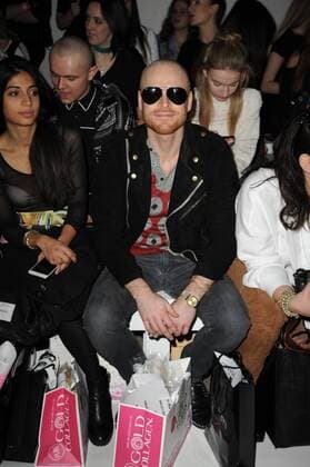 Philip Christopher Baldwin attending the One To Watch London Fashion Week show, held at Freemasons Hall, London. FEBRUARY 17th 2017  TSTx17354