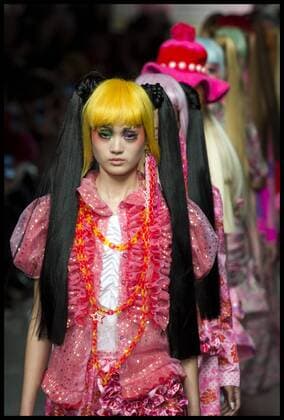 . 18 02 2017. London, United Kingdom. Models walk the catwalk for the Ryan Lo show on the second day of London Fashion Week 2017 at 180 The Strand, London, UK,  xBenxStevensx xi-Imagesx IIM-14426-0002