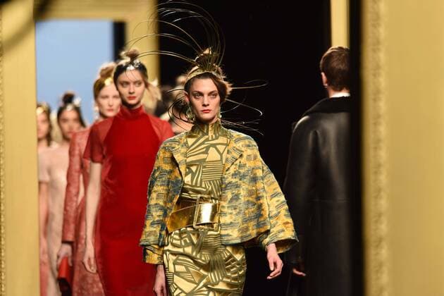 Miguel Marinero fashion show at Merdeces Benz Fashion Week Madrid 2017.  DiegoxPuerta