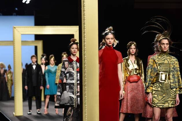 Miguel Marinero fashion show at Merdeces Benz Fashion Week Madrid 2017.  DiegoxPuerta
