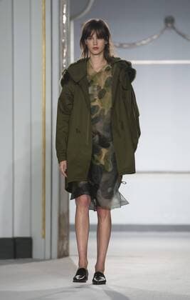 . 18 02 2017. London, United Kingdom. Models walk the catwalk for the Ryan Lo show on the second day of London Fashion Week 2017 at 180 The Strand, London, UK,  xBenxStevensx xi-Imagesx IIM-14426-0028