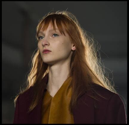 . 18 02 2017. London, United Kingdom. Models walk the catwalk for the Ryan Lo show on the second day of London Fashion Week 2017 at 180 The Strand, London, UK,  xBenxStevensx xi-Imagesx IIM-14426-0031