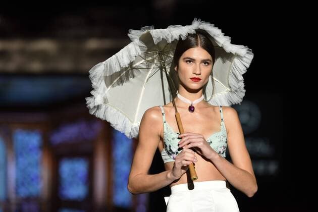 Andres Sarda fashion show at Mercedes Benz Fashion Week Madrid 2017.  DiegoxPuerta