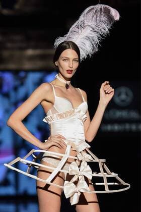 Andres Sarda fashion show at Mercedes Benz Fashion Week Madrid 2017.  DiegoxPuerta