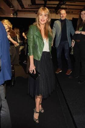 Raquel Merono at the front row of the Roberto Torretta fashion show at Mercedes Benz Fashion Week Madrid 2017.  DiegoxPuerta