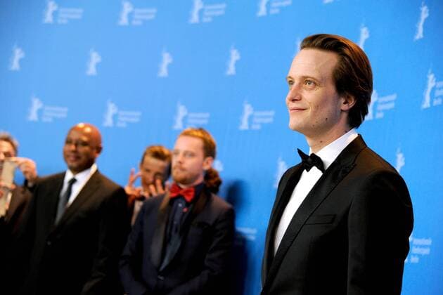 Schauspieler August Diehl, Regisseur Raoul Peck, Schauspieler Alexander Scheer und Stefan Konarske während des Photo Calls zum Film LE JEUN KARL MARX - THE YOUNG KARL MARX anlässlich der 67. Berlinale snapshot-photography xK.M.Krause