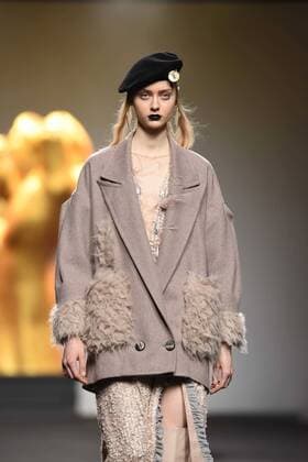 Ana Locking fashion show at Mercedes Benz Fashion Week Madrid 2017.  DiegoxPuerta