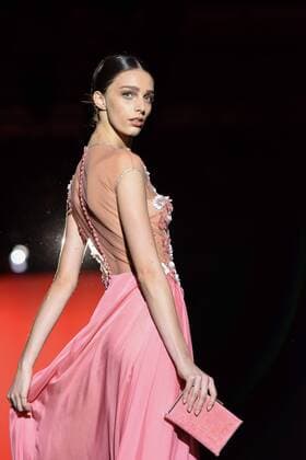 Hannibal Laguna fashion show at Mercedes Benz Fashion Week Madrid 2017.  DiegoxPuerta