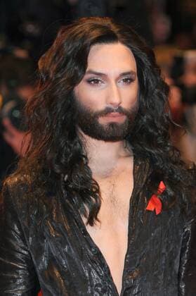 Austrian singer Conchita Wurst attends the 67th Berlinale International Film Festival Berlin Closing Ceremony at the Grand Hyatt Hotel in Berlin, Germany. FEBRUARY 18th 2017  PTYx17282