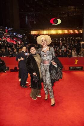 Gloria Viagra auf der Berlinale Preisverleihung am 18.02.2017 Gloria Viagra auf der Berlinale Preisverleihung am 18.02.2017