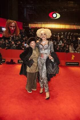 Gloria Viagra auf der Berlinale Preisverleihung am 18.02.2017 Gloria Viagra auf der Berlinale Preisverleihung am 18.02.2017