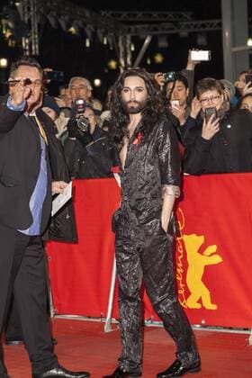 Conchita Wurst auf der Preisverleihung der Berlinale am 18.02.2017 Conchita Wurst auf der Preisverleihung der Berlinale am 18.02.2017